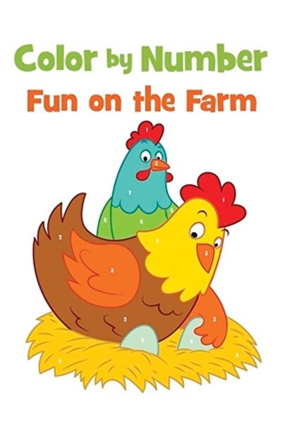 Dover Pubn Inc Distracție de colorat după numere la fermă