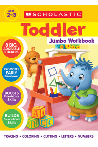 Scholastic Teaching Res Caiet de lucru Jumbo pentru copii mici de la Scholastic