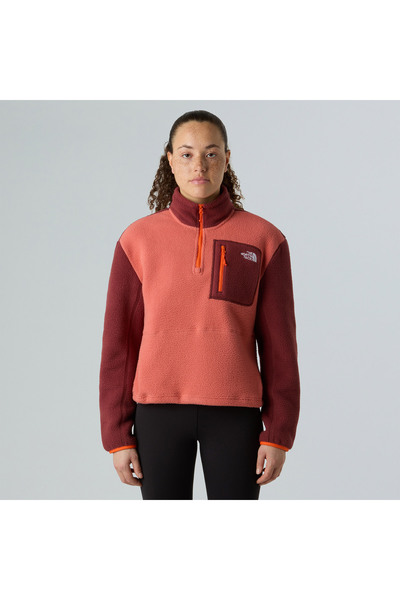 THE NORTH FACE Polar roșu pentru femei Yumiori