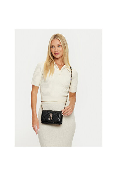 Steve Madden woman's handbag Black/Gold Bendue SM13001105-B-