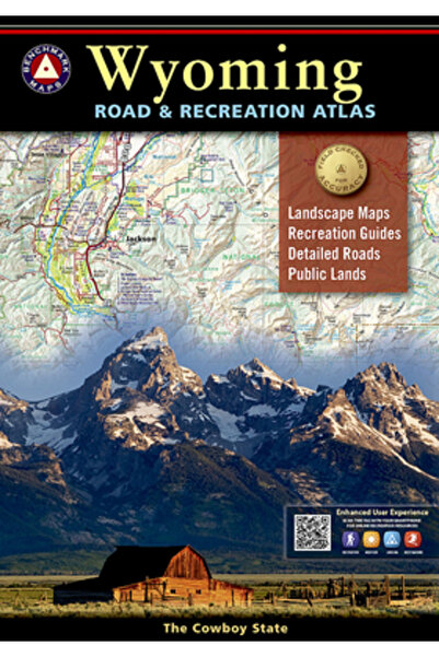 Benchmark Maps Wyoming Road and Recreation Atlas