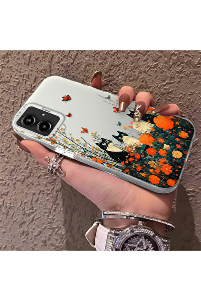 Hontinga حافظة هاتف متوافقة مع هاتف سامسونج جالاكسي A06، حافظة صلبة مقاومة لل...