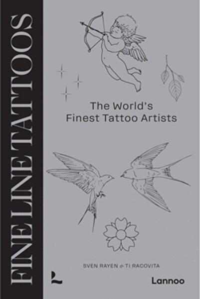 Lanoo Books Tatuaje cu linii fine: Cei mai buni artiști tatuatori din lume