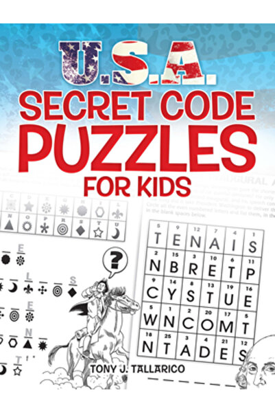 Dover Pubn Inc Puzzle-uri cu coduri secrete din SUA pentru copii