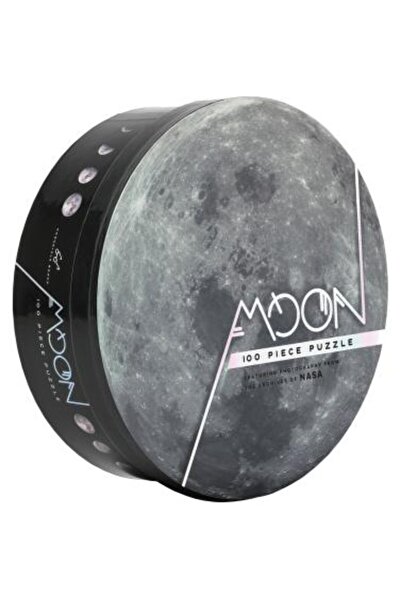 Chronicle Books Luna: Puzzle cu 100 de piese: Cu fotografii din arhivele NASA