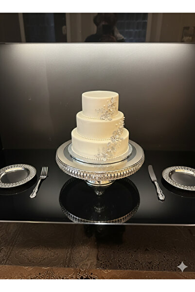 LeesHome Πολυτελές σετ σερβίτσιο κουζίνας και στρογγυλό περίπτερο για τούρτες...