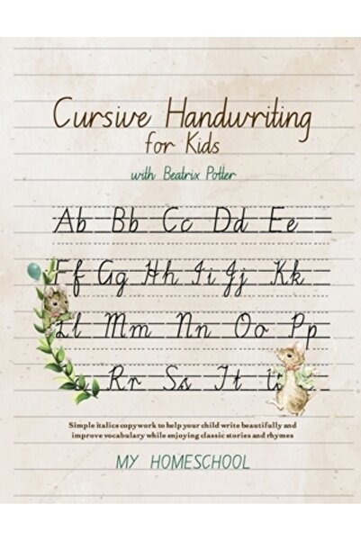 INDEPENDENT CAT Scris cursiv pentru copii cu Beatrix Potter: Texte simple cu ...