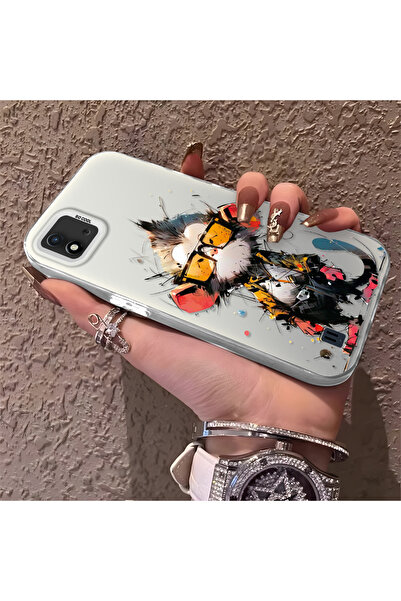 Hontinga حافظة هاتف متوافقة مع هاتف Realme C20/C20A، حافظة صلبة مقاومة للصدما...