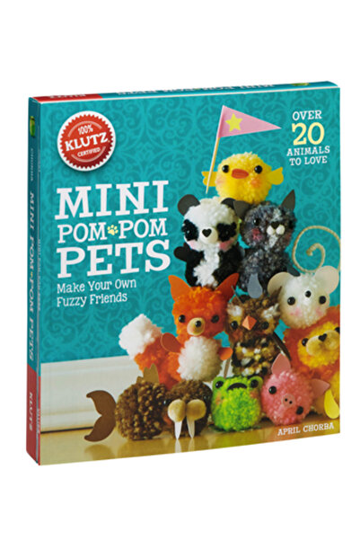 KLUTZ Mini animale de companie POM-POM: Creează-ți propriii prieteni pufoși