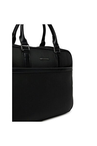 Gino Rossi unisex laptop bag black