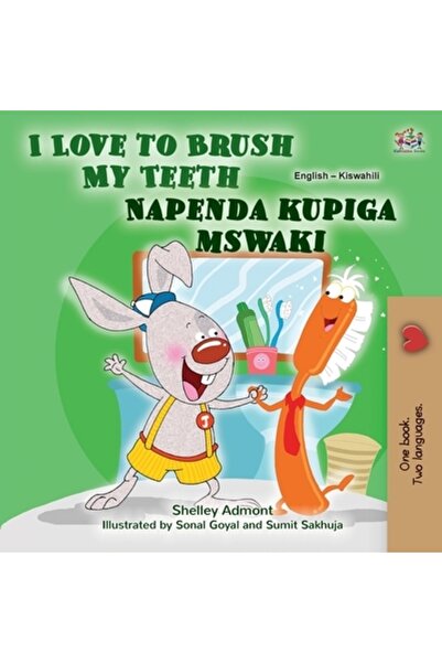 Kidkiddos Books Ltd Îmi place să mă spăl pe dinți (Carte bilingvă engleză swa...