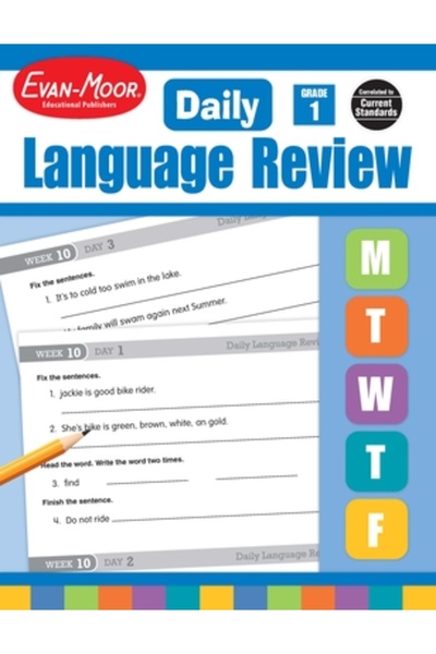 Evan-Moor Educational Publishers Recapitulare zilnică a limbajului, clasa I