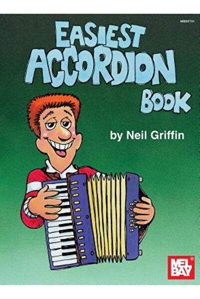 Mel Bay Pubn Inc Cea mai simplă carte despre acordeon de Mel Bay
