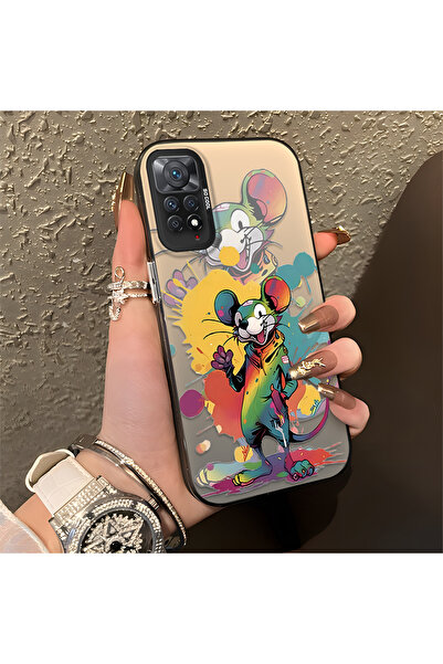 Hontinga حافظة متوافقة مع هاتف Redmi Note 11 Pro 4G، حافظة صلبة مضادة للسقوط،...