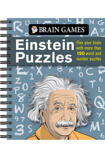 Pubn Intl Jocuri Creiere - Puzzle-uri Einstein: Antrenează-ți Mintea cu Peste...