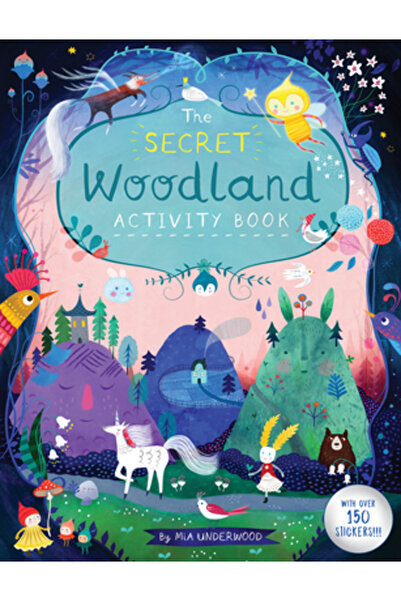 BUTTON BOOKS Cartea de activități Secretul Pădurii