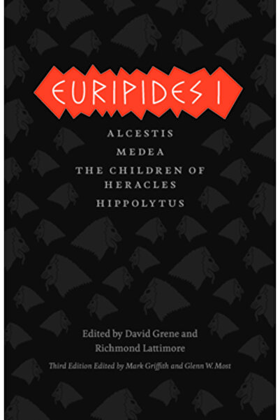 Univ Of Chicago Pr Euripides I: Alcestis/Medea/The Children of Heracles/Hippo...