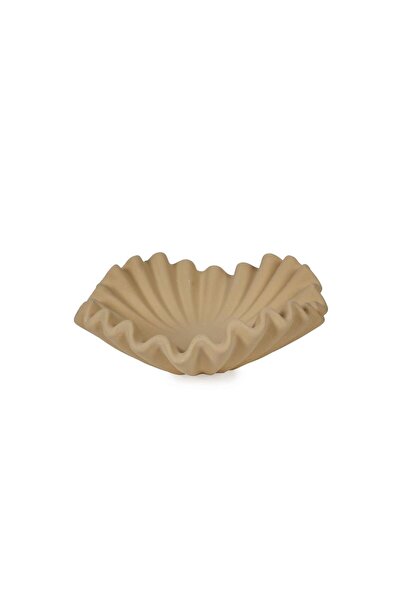 Vitale Nature Ceramic Coral Bowl 32X32X10.5 cm Ak.Kw0030