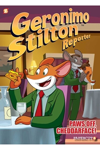 Papercutz Reporterul Geronimo Stilton nr. 6: Jos lăbele, Cheddarface!