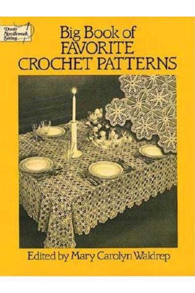 Dover Pubn Inc Cartea Mare cu Modele de Croșetat Preferate