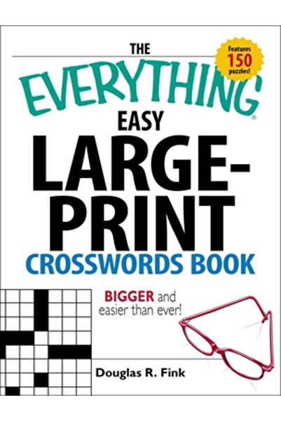 Adams Media Corporation Cartea de cuvinte încrucișate cu caractere mari „Totu...