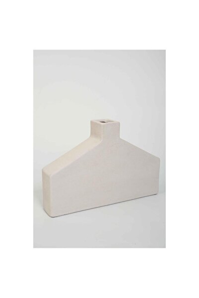 Vitale Vasă scurtă geometrică Lidya Crem 34*7*23 cm AK.KK0027