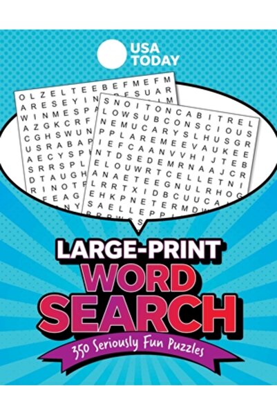 Andrews Mcmeel Pub Căutare de cuvinte cu caractere mari USA Today: 400 de puz...
