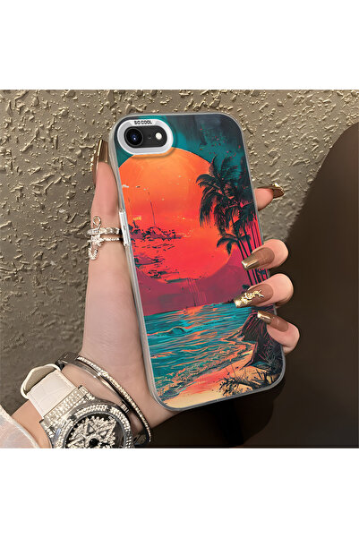 Hontinga Case Compatible with iPhone 7/8/Se 2020 2022 Hard Shell Anti-Fall Ph...