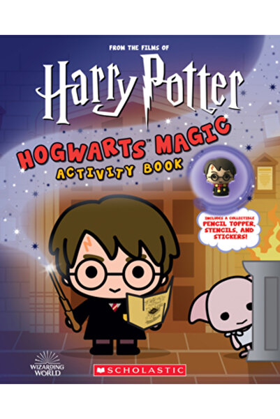 Scholastic Us Harry Potter: Magia de la Hogwarts! Carte cu capac pentru creion