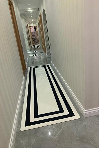 Monnhein Килим за бягане – противоплъзгаща основа, подходящ за пране, мека те...