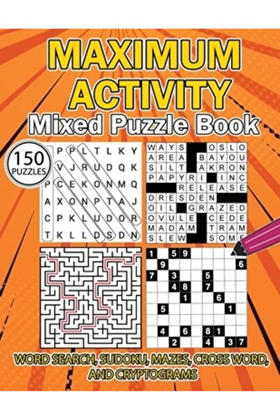 Interconfessional Bible Soc Of MAXIMUM ACTIVITY Mixed puzzle book: Variety Pu...