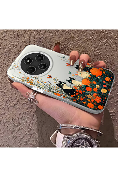 Hontinga حافظة هاتف متوافقة مع Redmi A4، حافظة صلبة مقاومة للصدمات، حافظة لطي...