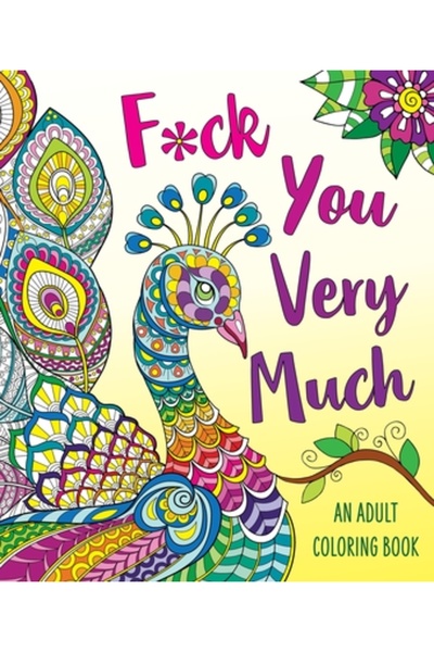 Castle Point F*ck You Very Much: O carte de colorat pentru adulți