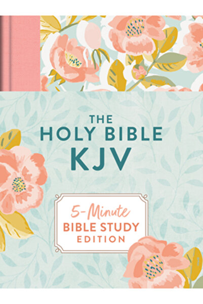 Barbour Publ Inc Biblia Sfântă KJV: Ediție de studiu biblic de 5 minute (Aran...