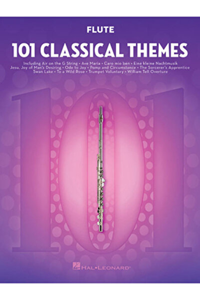 Kessinger Pub Llc 101 Teme Clasice pentru Flaut