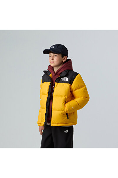 THE NORTH FACE 1996 Retro Nuptse Çocuk Sarı Mont