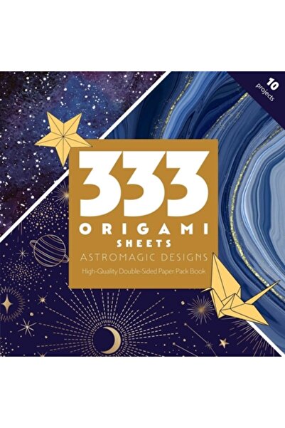 C & T Pub 333 de coli Origami, modele Astromagic: Pachet de hârtie față-verso...