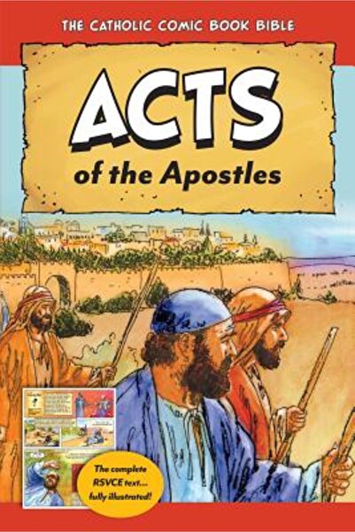 Tan Books & Publ Biblia catolică cu benzi desenate: Faptele Apostolilor