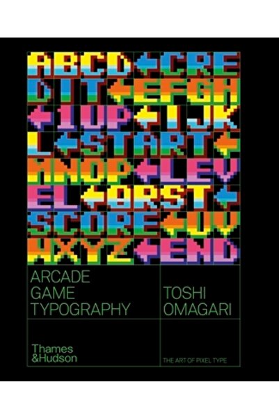 Thames & Hudson Tipografia jocurilor arcade: Arta tipografiei pixelilor