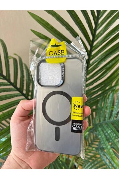 NEALDİN غطاء سيليكون متوافق مع آيفون 14/15 برو - متين ومدعوم بتقنية ماج سيف ا...