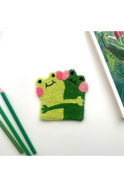 Goong Kurbağa Punch Bardak Altlığı -Best Friend