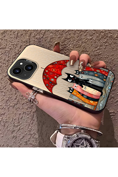 Hontinga حافظة هاتف متوافقة مع iPhone 15، حافظة صلبة مقاومة للصدمات، حافظة لط...