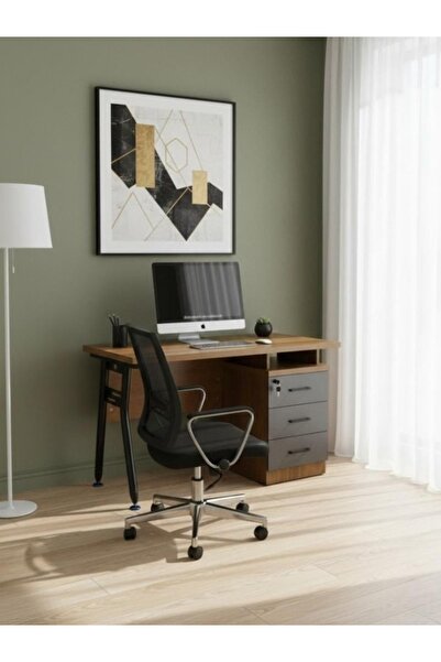 BEC24 Modern desk, 100 cm – stylish and contemporary design with a drawer unit