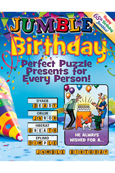 Triumph Books Jumble(r) Ziua de naștere: Cadouri puzzle perfecte pentru fieca...