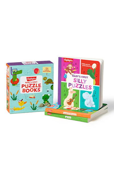 Highlights Pr Primele cărți cu puzzle-uri ale bebelușului