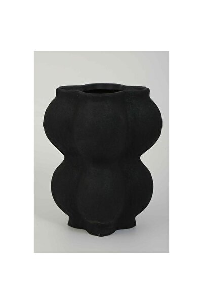 Vitale Vază Lidya cu capul negru 18*18*26,5 cm AK.KK0031