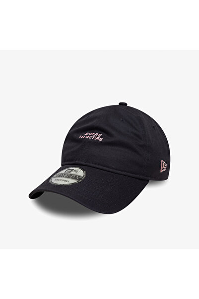NEW ERA Slogan Aspire To Retire 9Twenty Unisex Lacivert Şapka