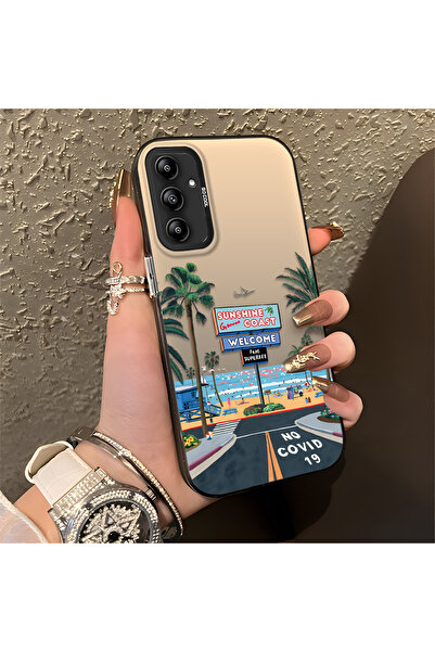 Hontinga حافظة متوافقة مع هاتف سامسونج جالاكسي A14، حافظة هاتف صلبة مضادة للس...