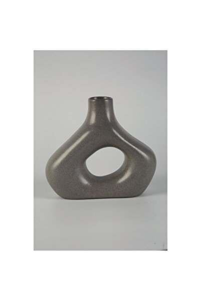 Vitale Vază din ceramică gri închis AK.NRH0171