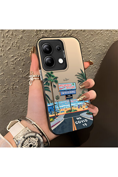 Hontinga حافظة متوافقة مع هاتف Redmi Note 13 4G، حافظة هاتف صلبة مضادة للسقوط...